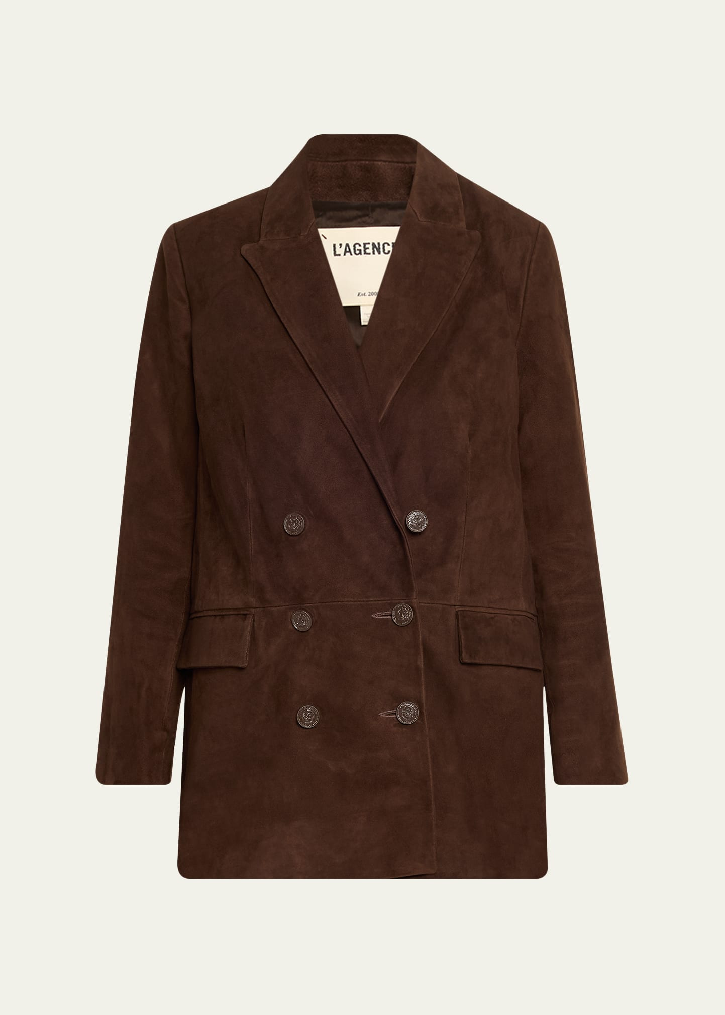Aimee Relaxed Double-Breasted Blazer - 1