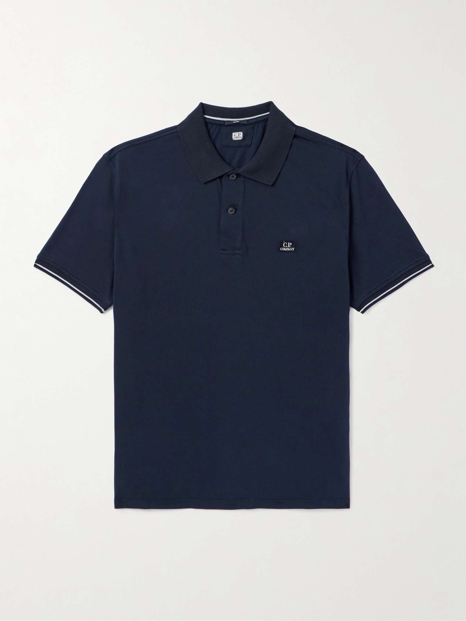 Tactic Slim-Fit Logo-Embroidered Cotton-Blend Piqué Polo Shirt - 1