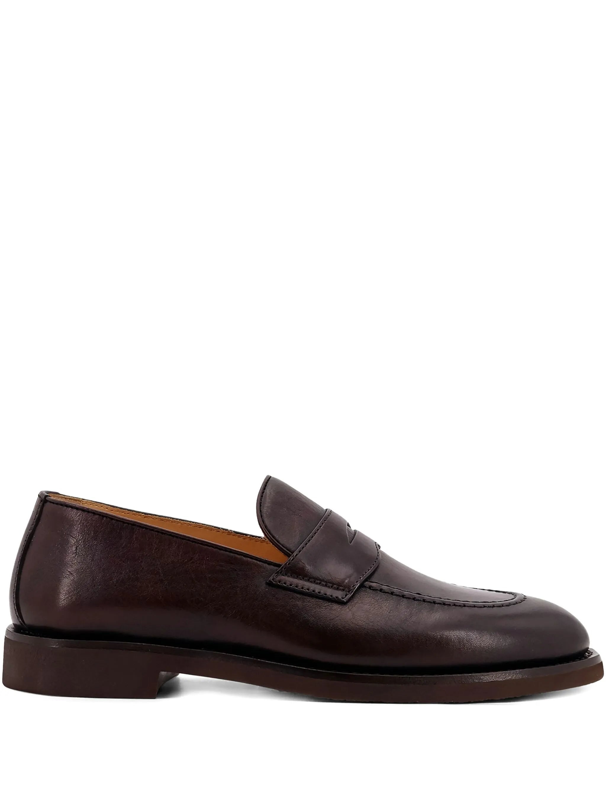 PENNY LEATHER LOAFERS - 1