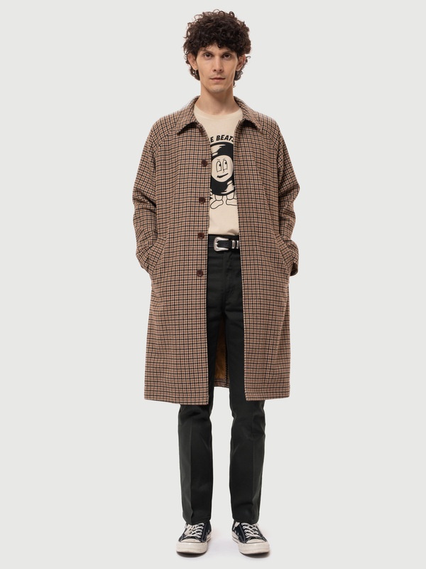 Corey Car Coat Brown - 2
