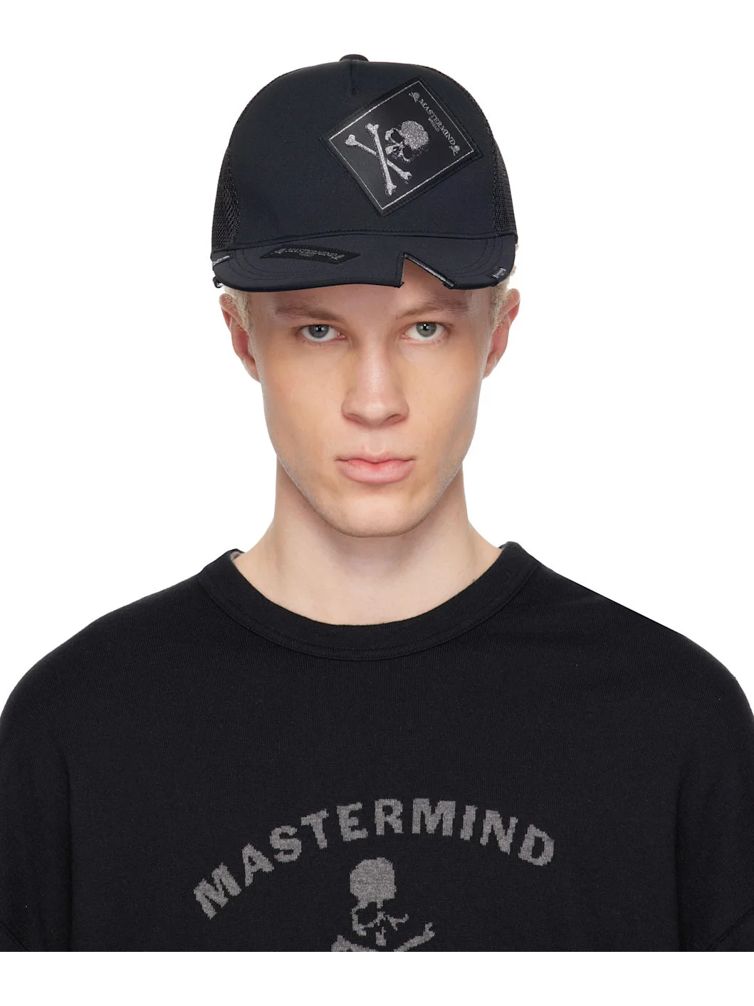 Black MW Tagged Cap - 1