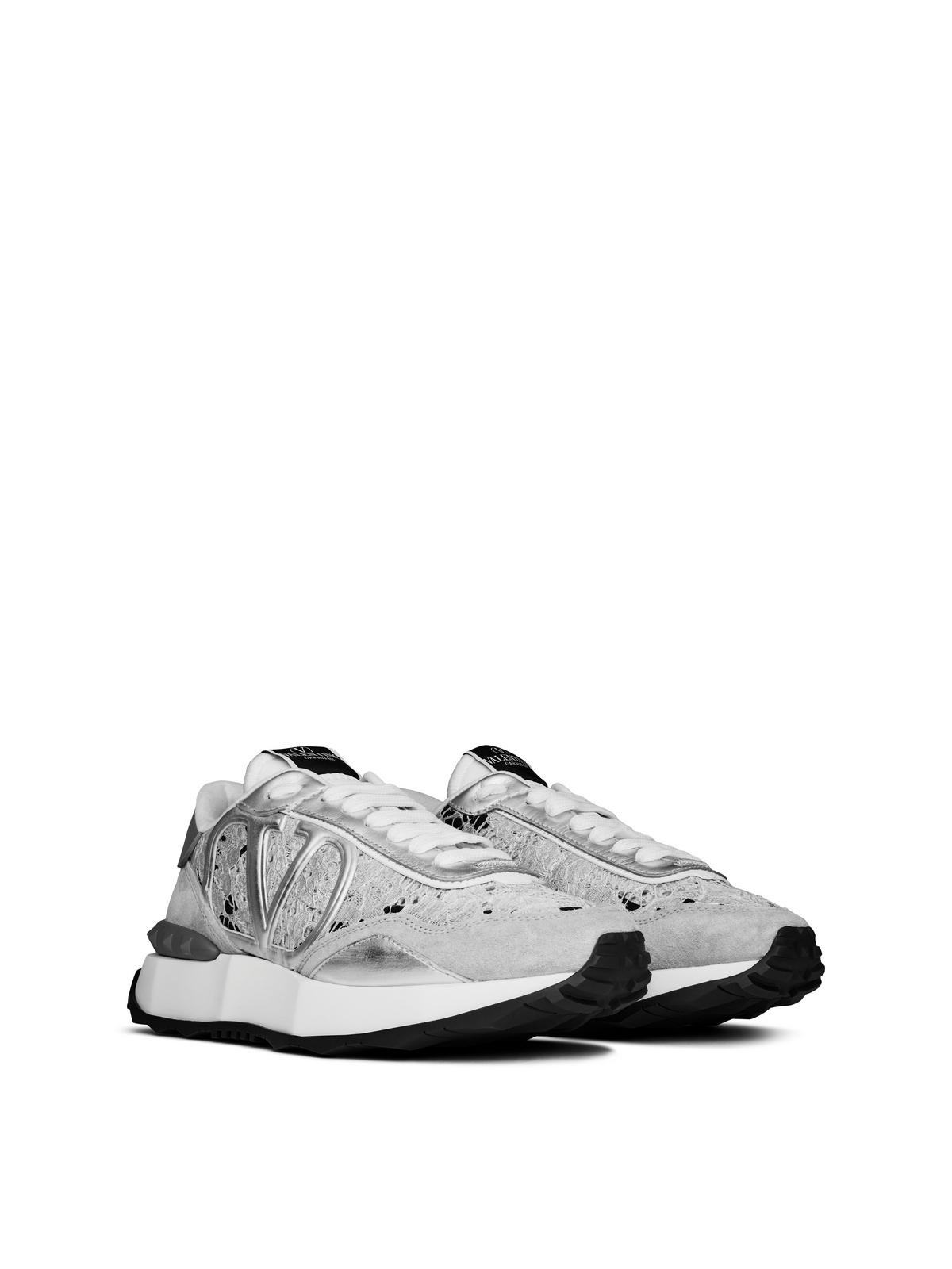 Valentino LACE RUNNER TRAINERS WOMEN | cruisefashion