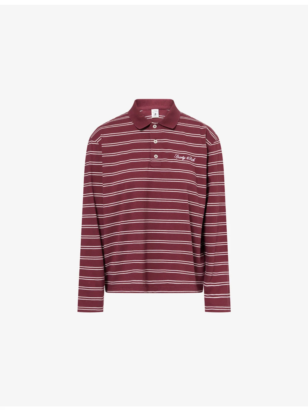 Signature-Logo Easy Cotton Polo Top - 1