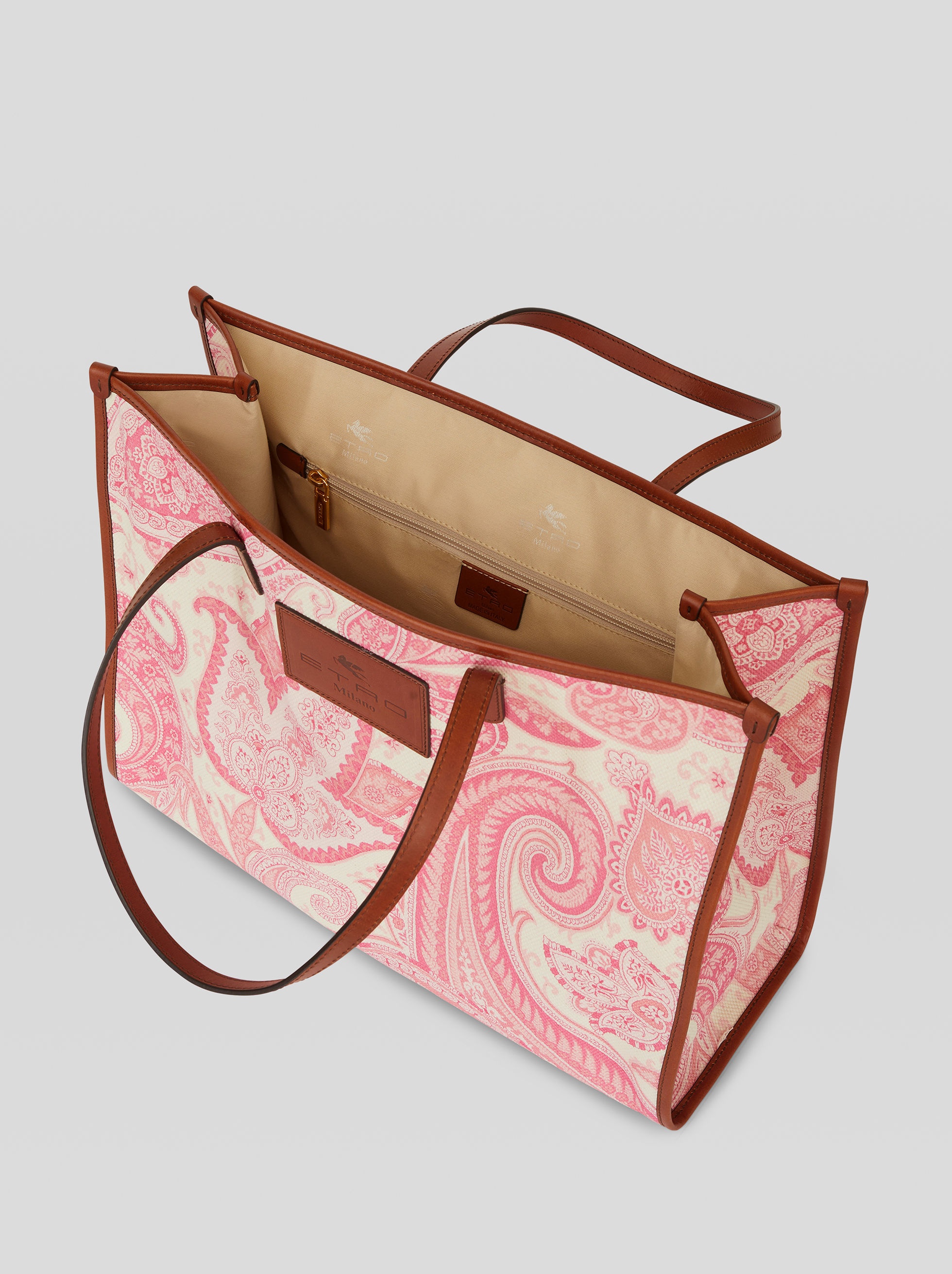 LIQUID PAISLEY BEACH SHOPPING BAG - 4
