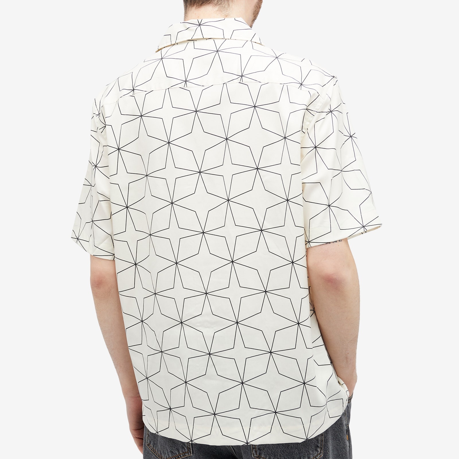 Fred Perry Geometric Short Sleeve Vacation Shirt - 3
