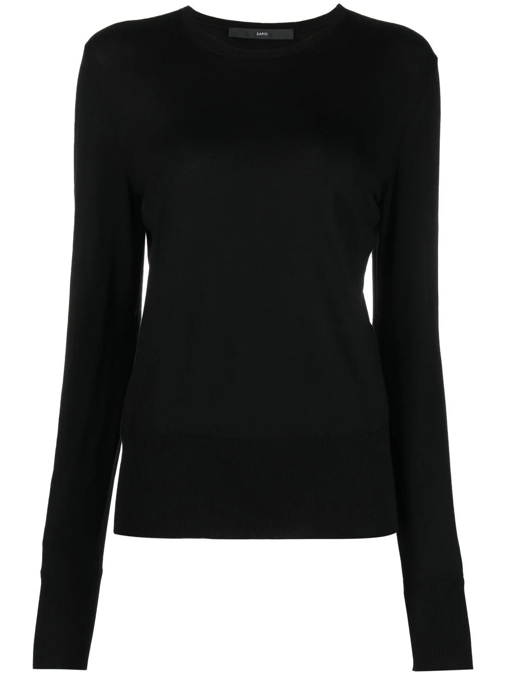 crew neck knitted jumper - 1