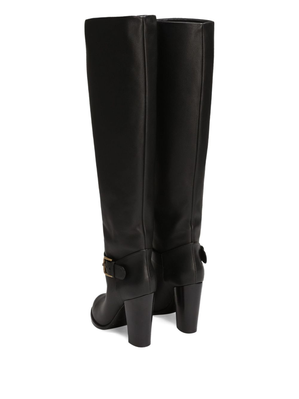 leather knee-high boots - 3