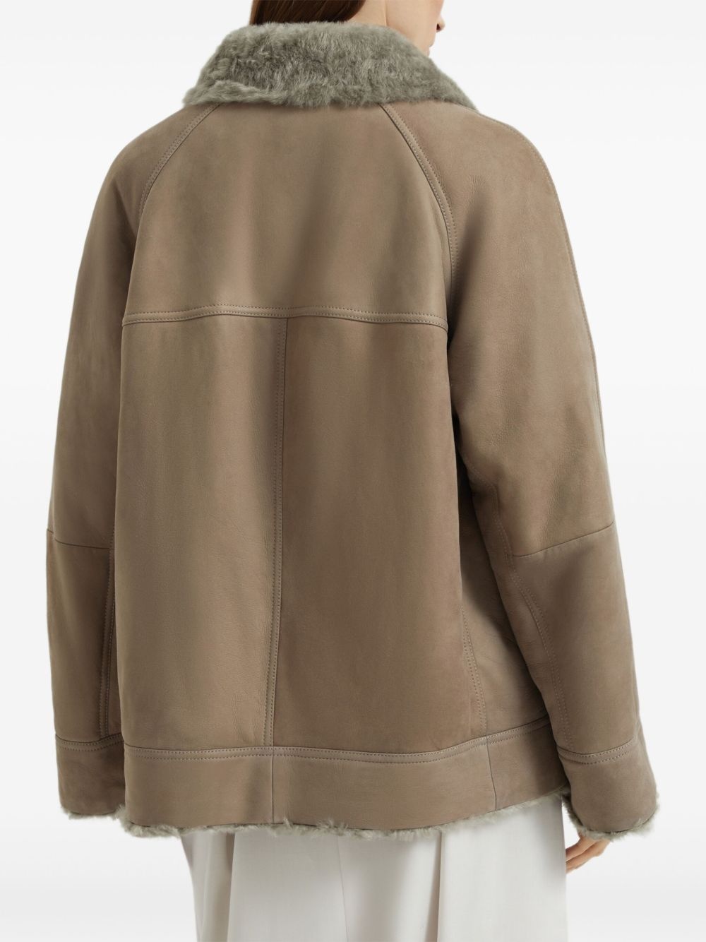 zip-up bomber jacket - 5
