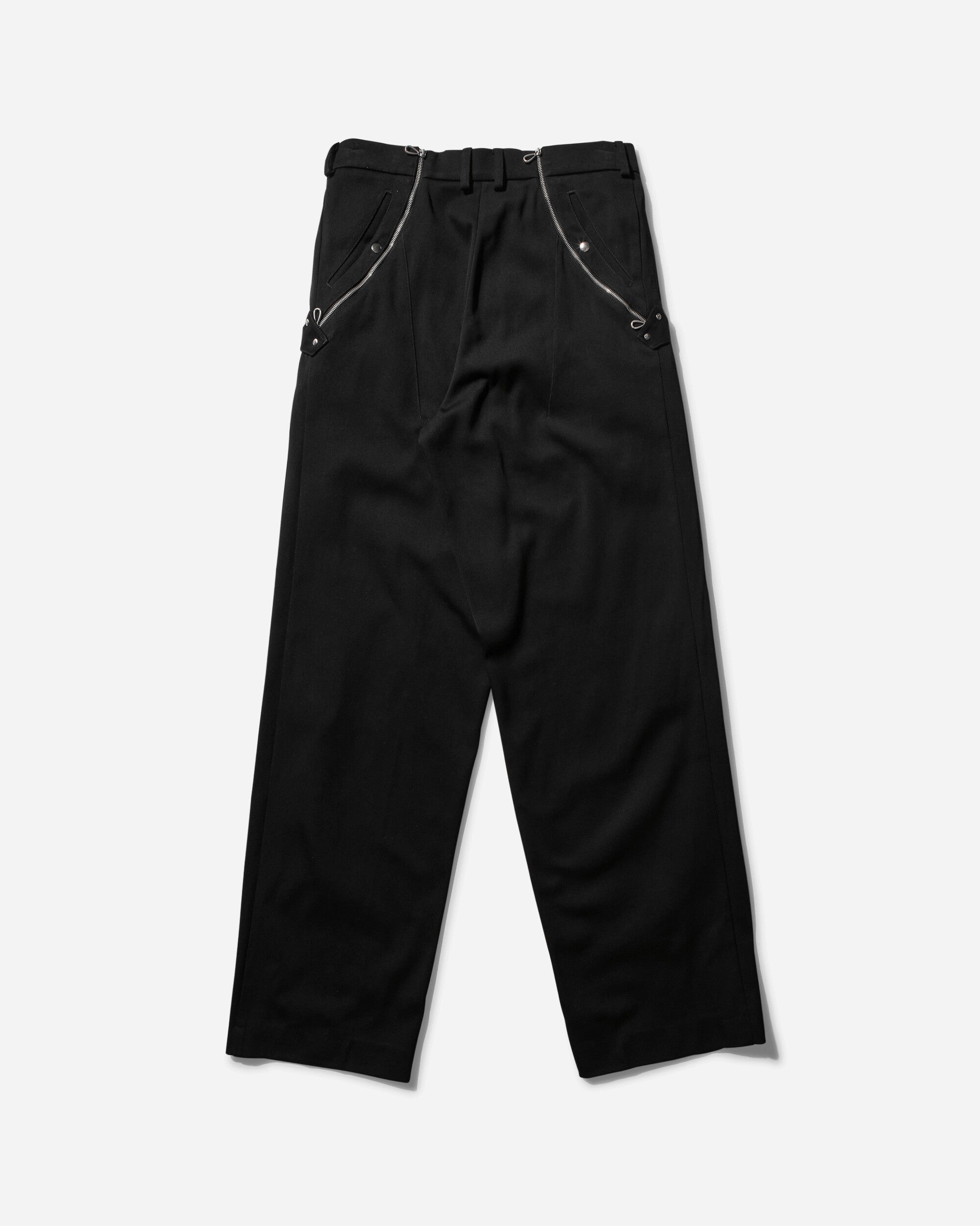 Knox Trousers with Zip Raven Black - 2