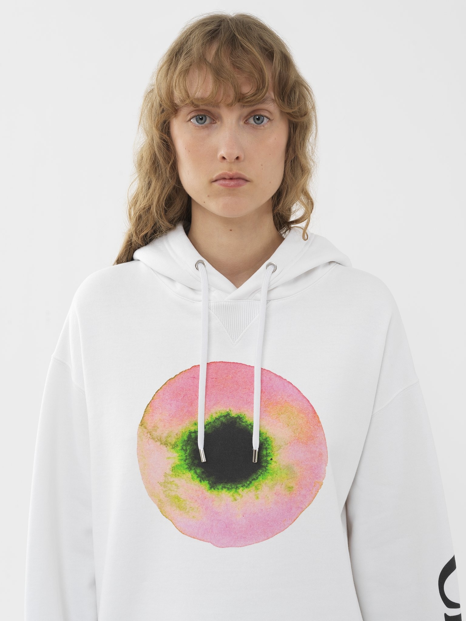 PRINTED HOODED SWEATER - 7