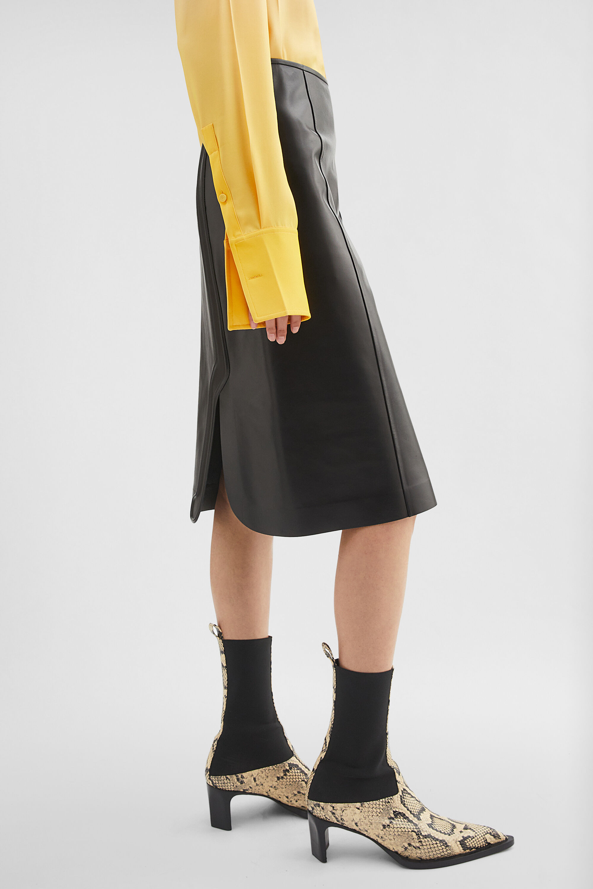 Leather Skirt - 4