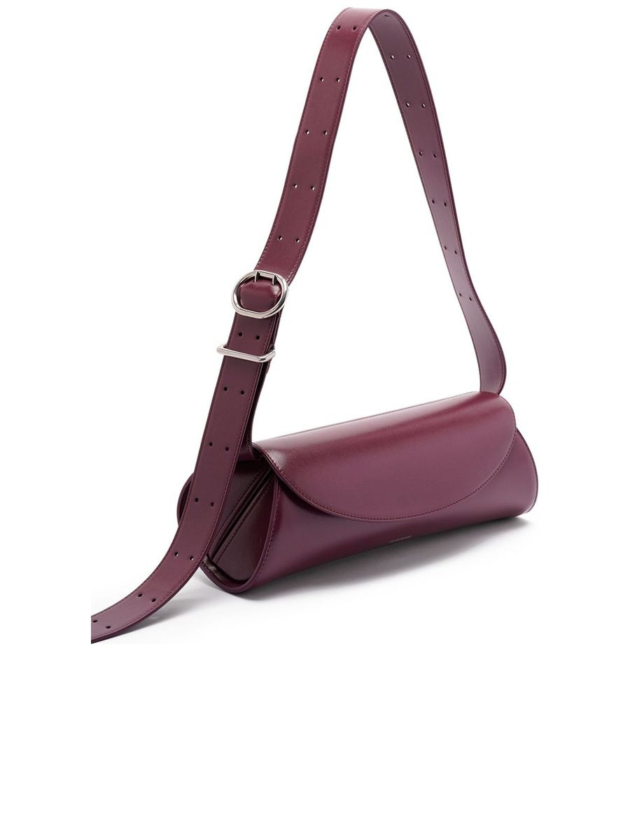 Small Cannolo Leather Shoulder Bag - 5