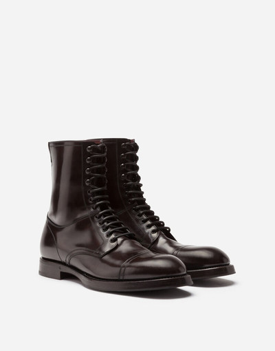 Dolce & Gabbana Brushed calfskin boots outlook