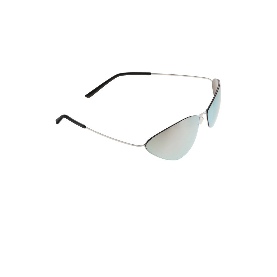 Malibu Round Sunglasses  in Silver - 4