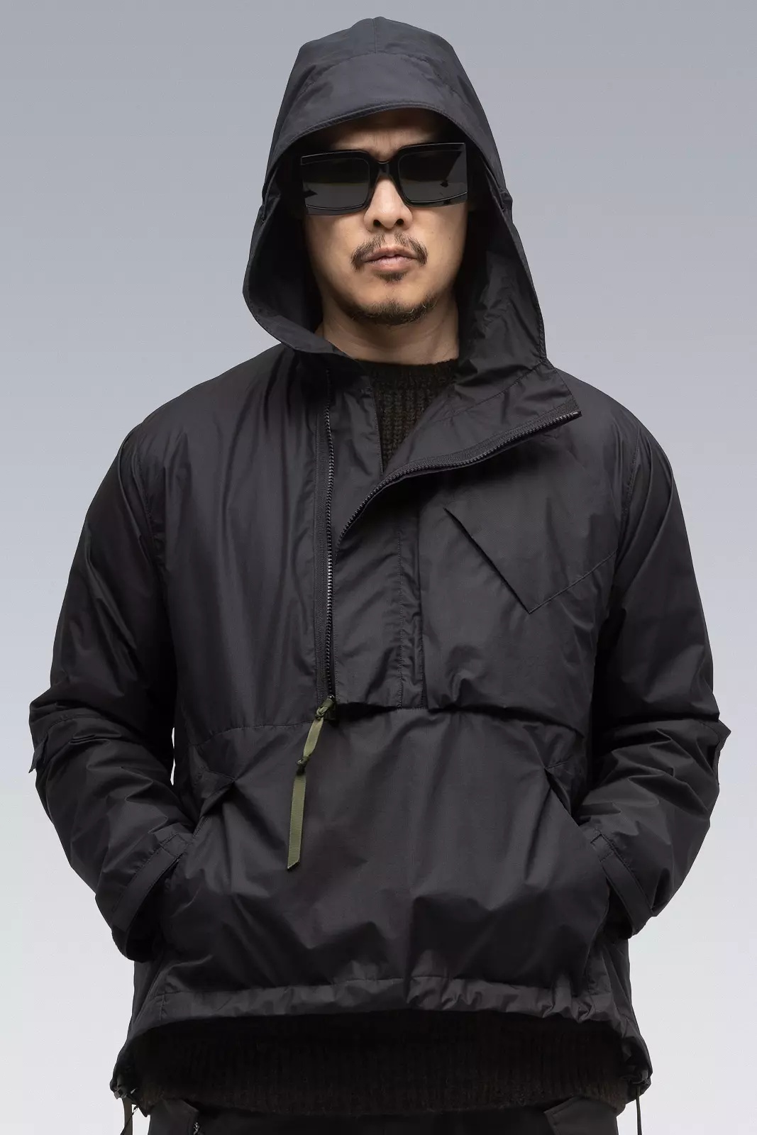 J87-WS 2L Gore-Tex Infinium™ Windstopper® Drop-In Shell Black - 9