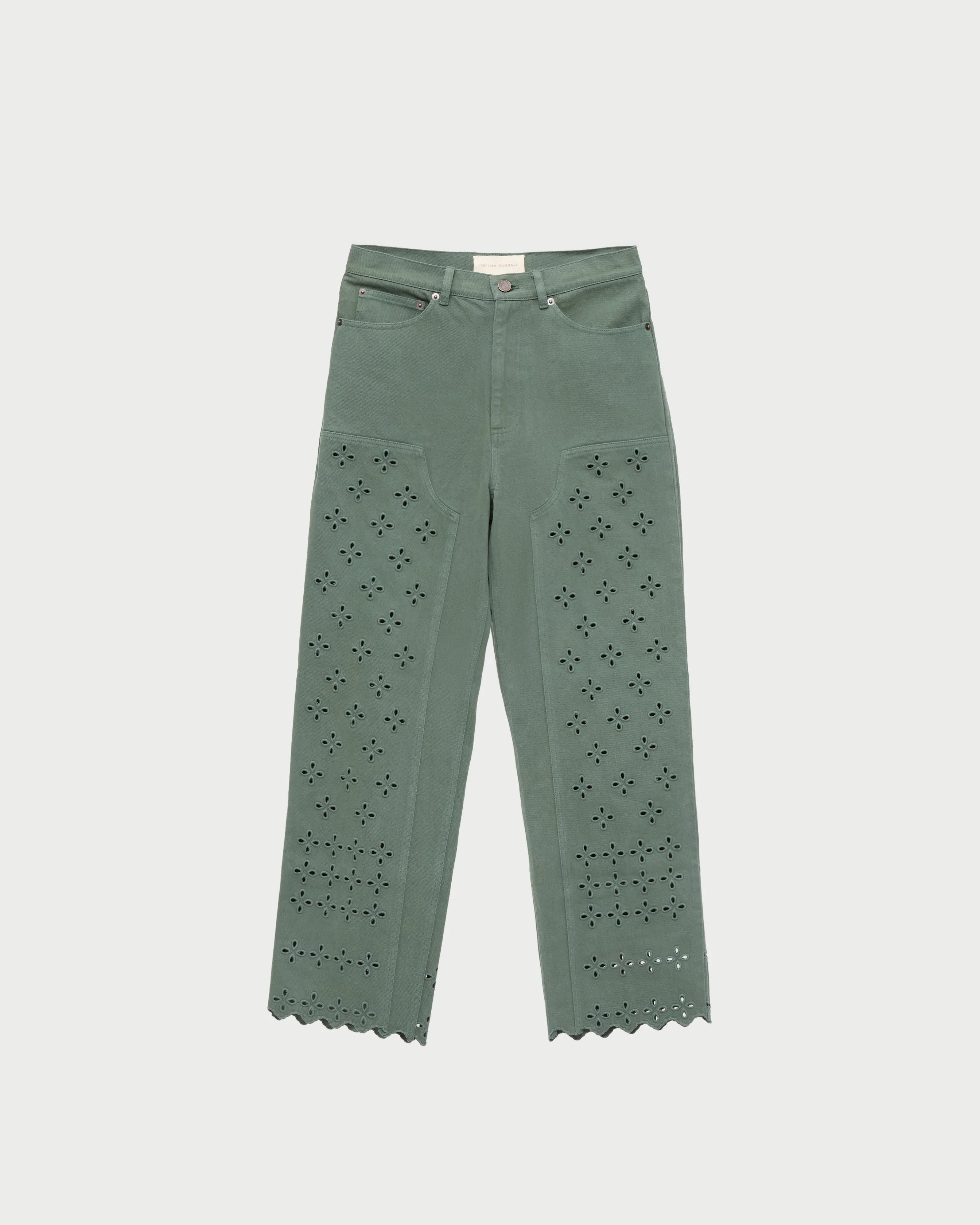 Demi Embroidered Pant - 1