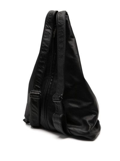 Yohji Yamamoto triangilar backpack outlook