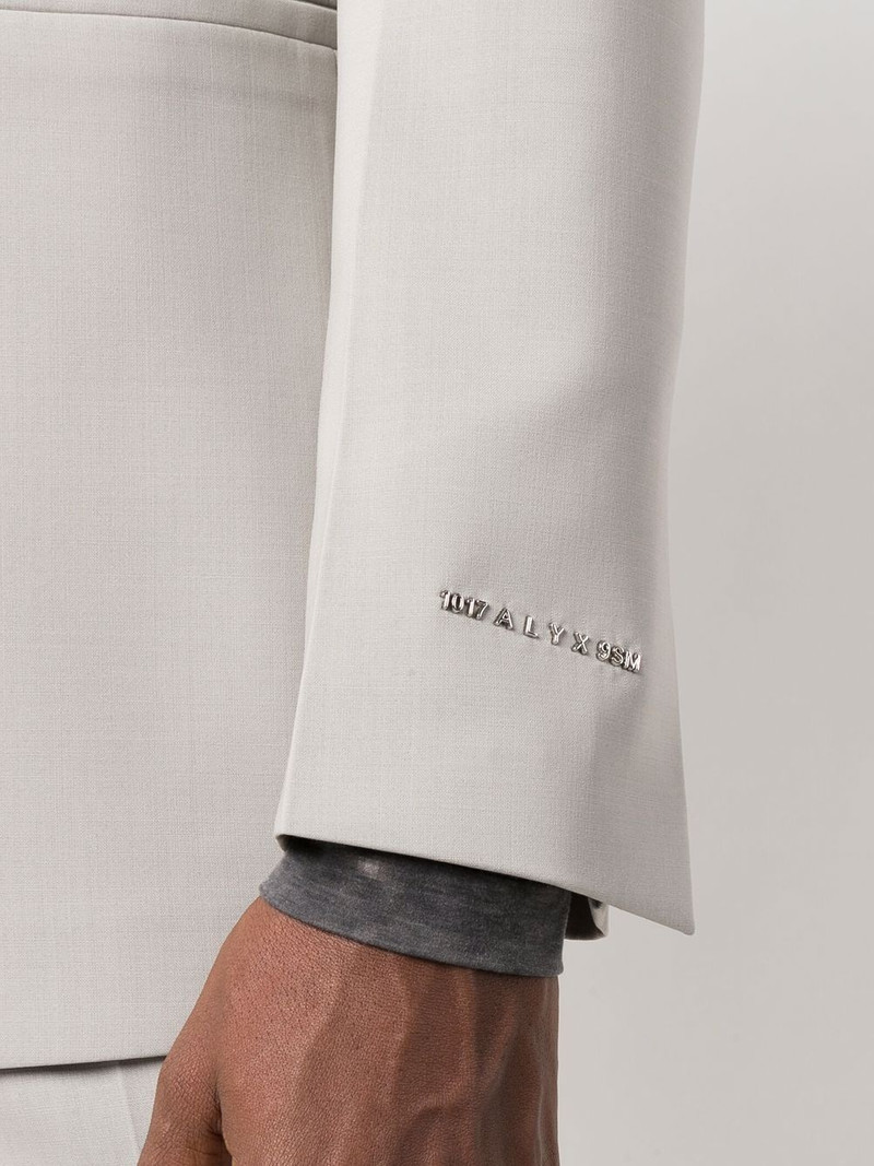 x Tailored By Caruso single-breasted blazer 5