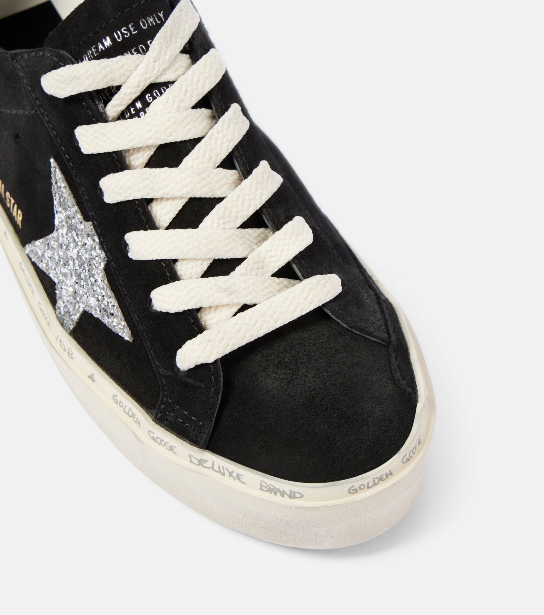 Hi Star glitter suede sneakers - 5