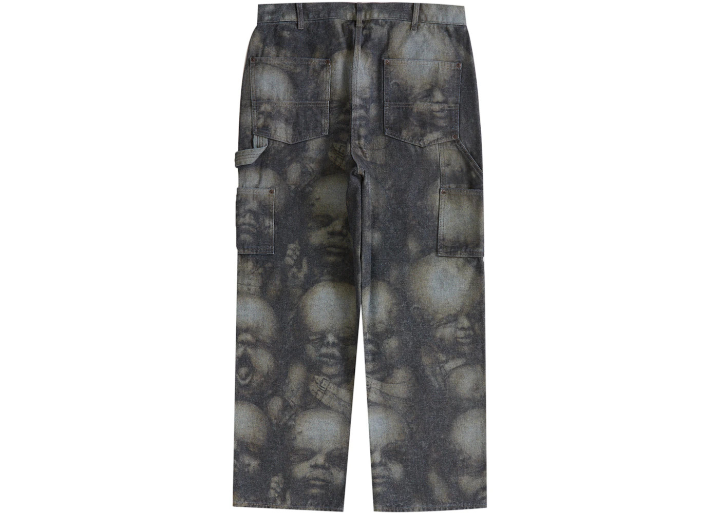 Supreme H.R. Giger Double Knee Jean Reverse Indigo - 2