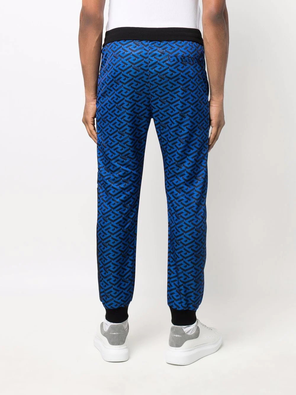 monogram-print track trousers - 4