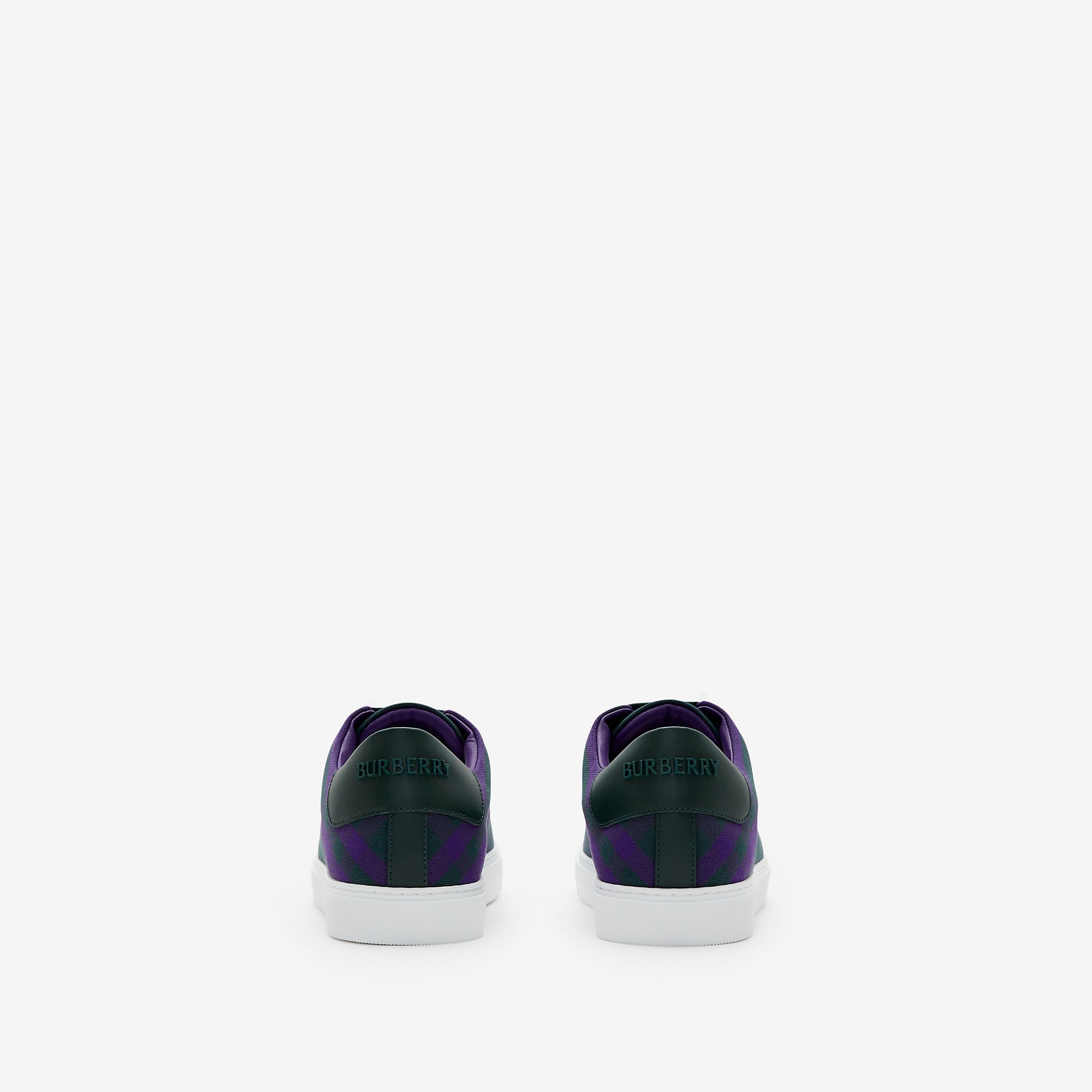 Check Cotton Sneakers - 4