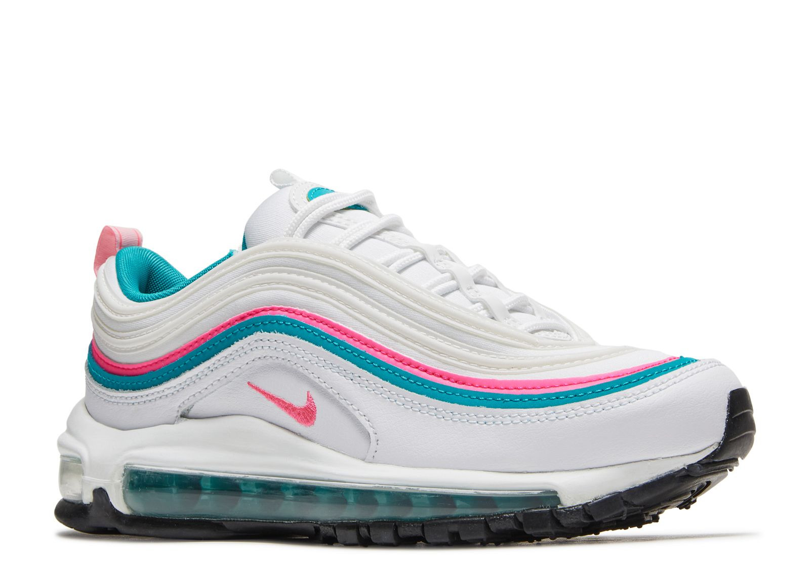 WMNS AIR MAX 97 'WHITE PINK TURBO GREEN' - 2
