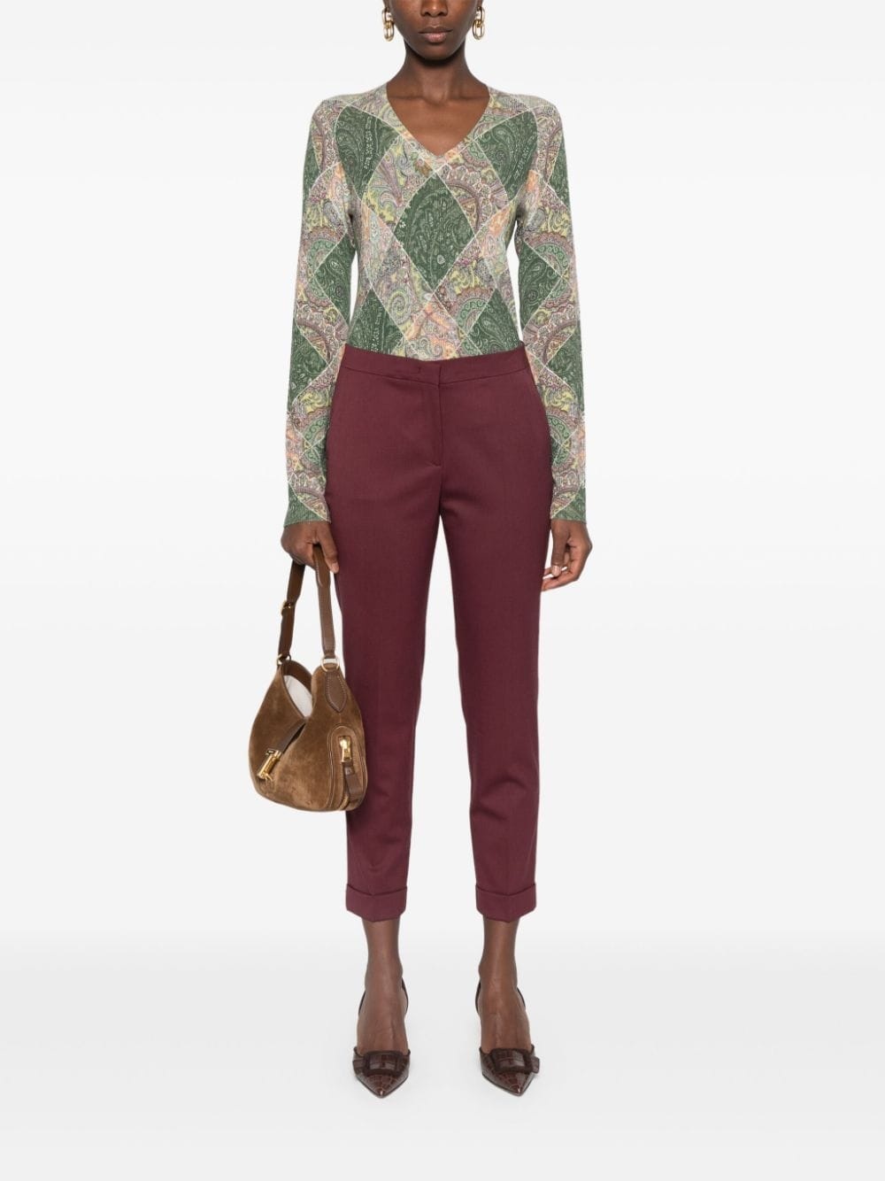 cropped trousers - 2