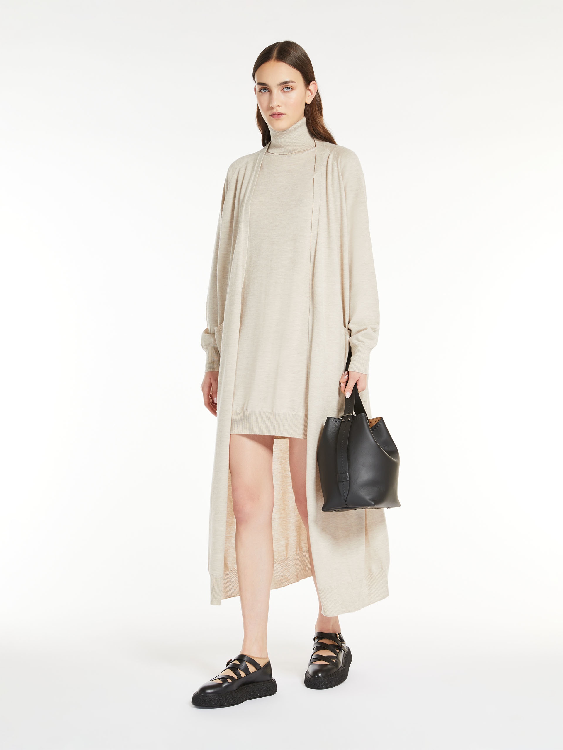 GIANO Short cashmere dress - 2