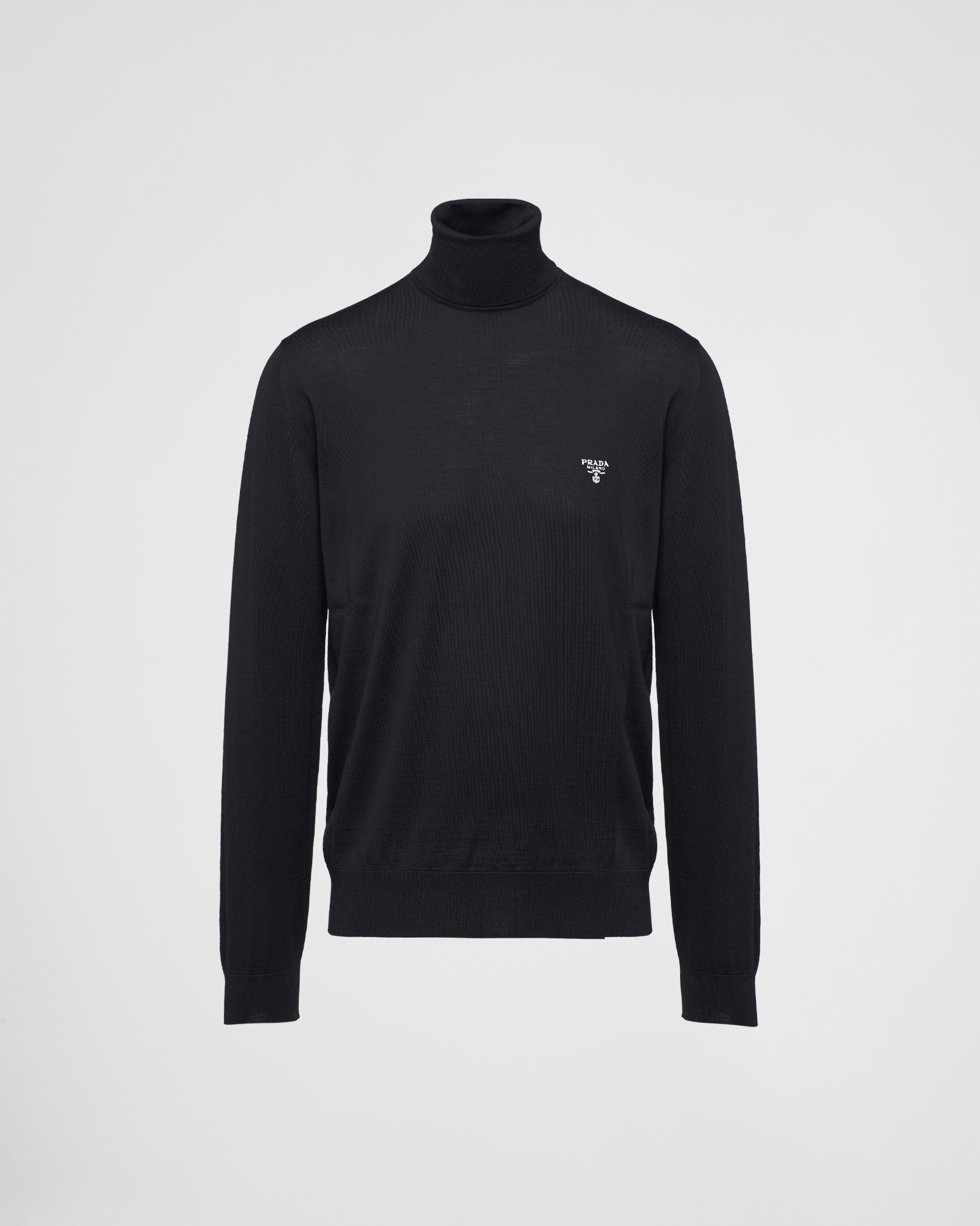 Superfine wool turtleneck sweater - 1