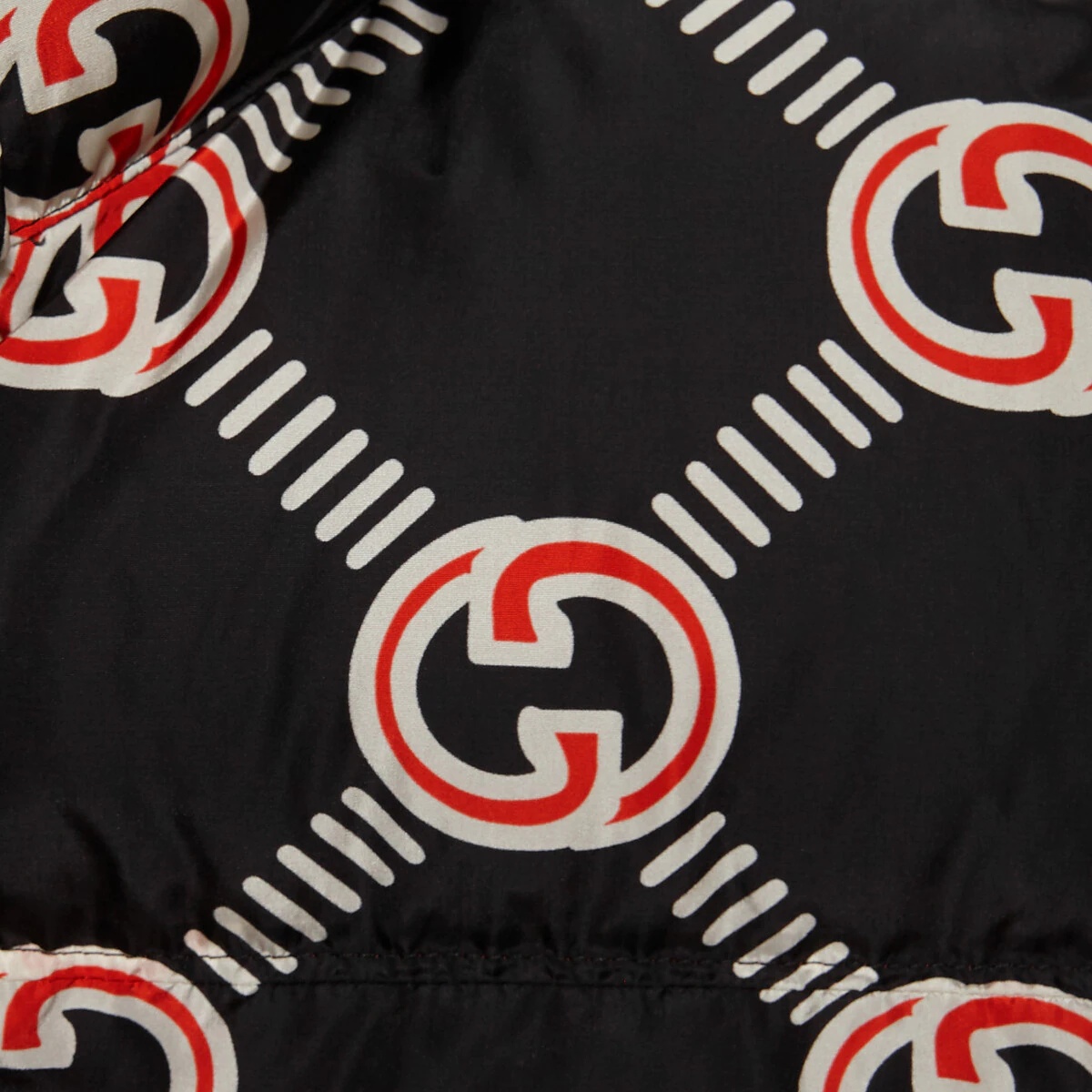 Interlocking G down padded vest - 6