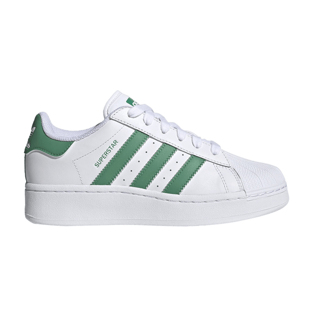 Wmns Superstar XLG 'White Semi Court Green' - 1