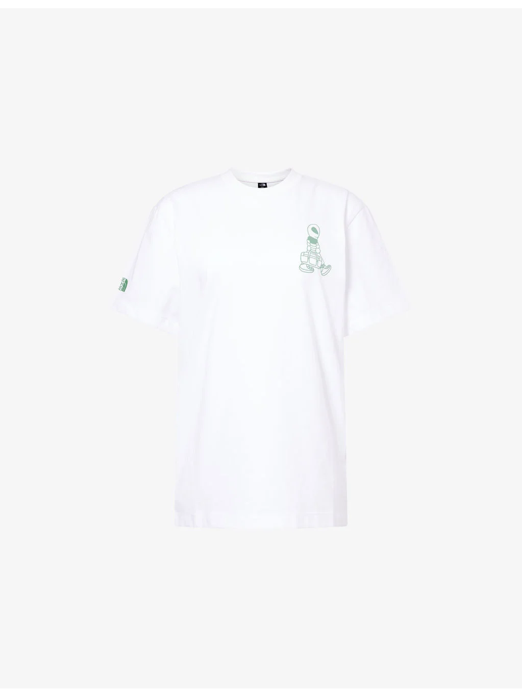 Alien Graphic-Print Cotton T-Shirt - 1