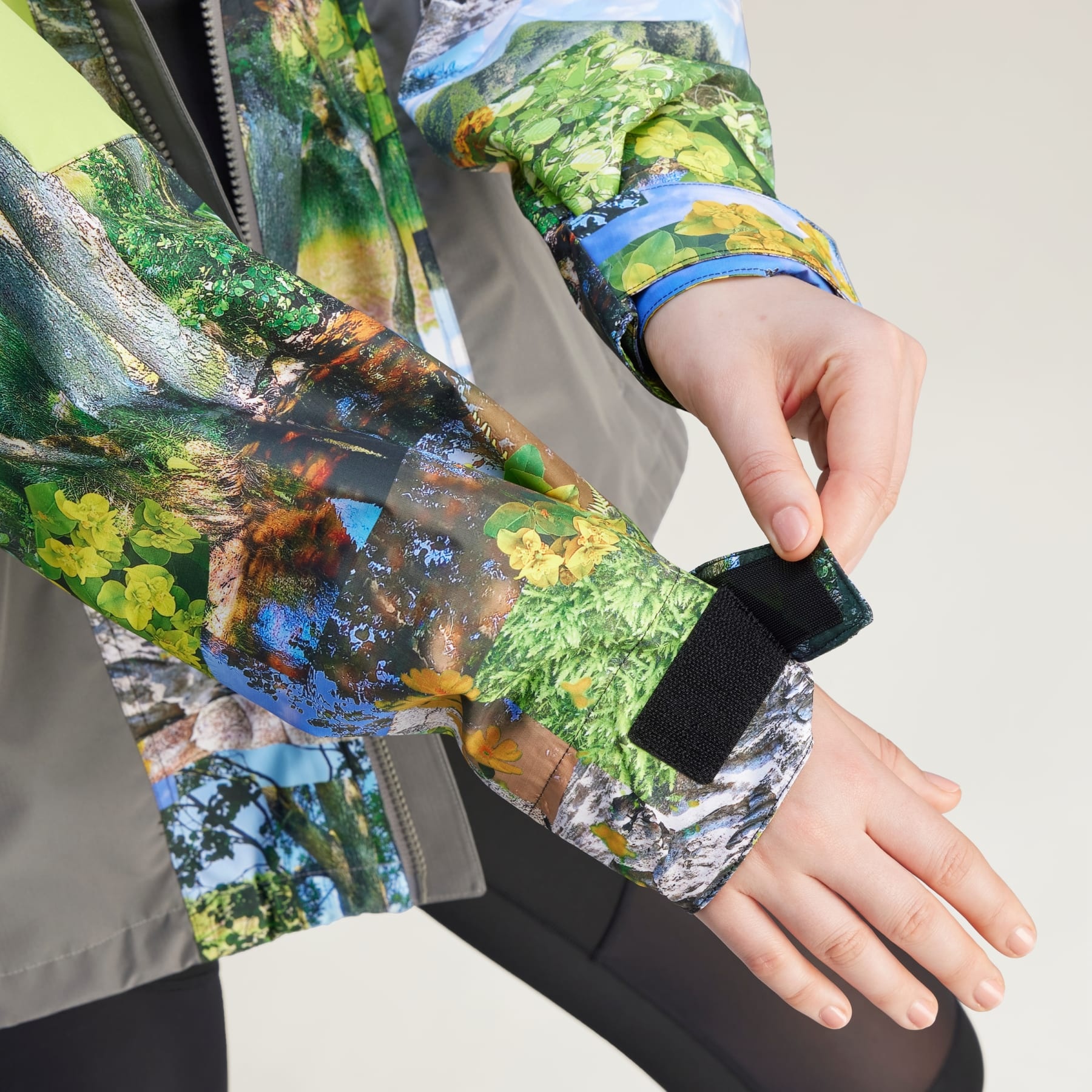 adidas by Stella McCartney TrueNature Earth Collage Backpack Jacket - 6