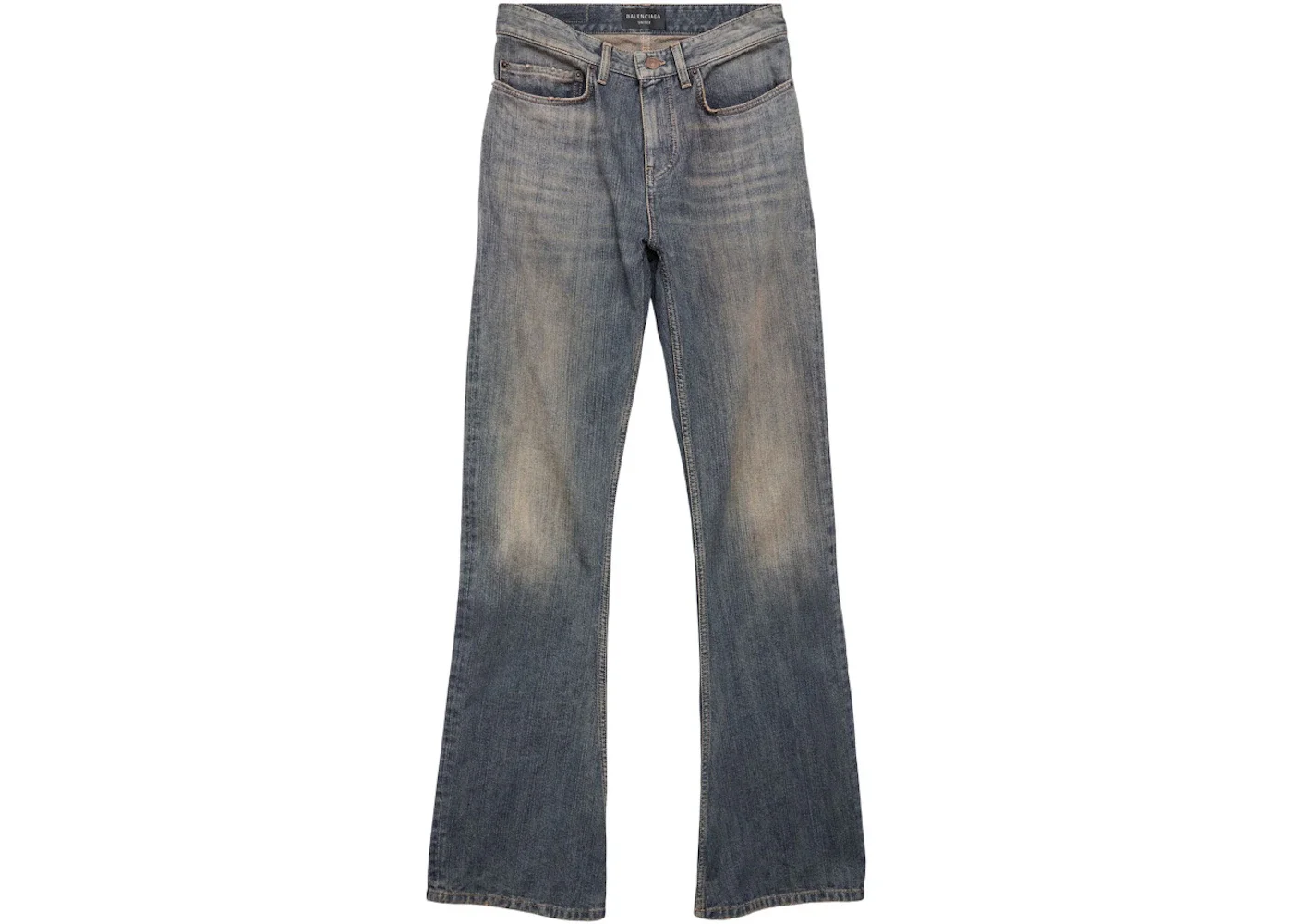 Balenciaga Bootcut Pants Light Blue - 1