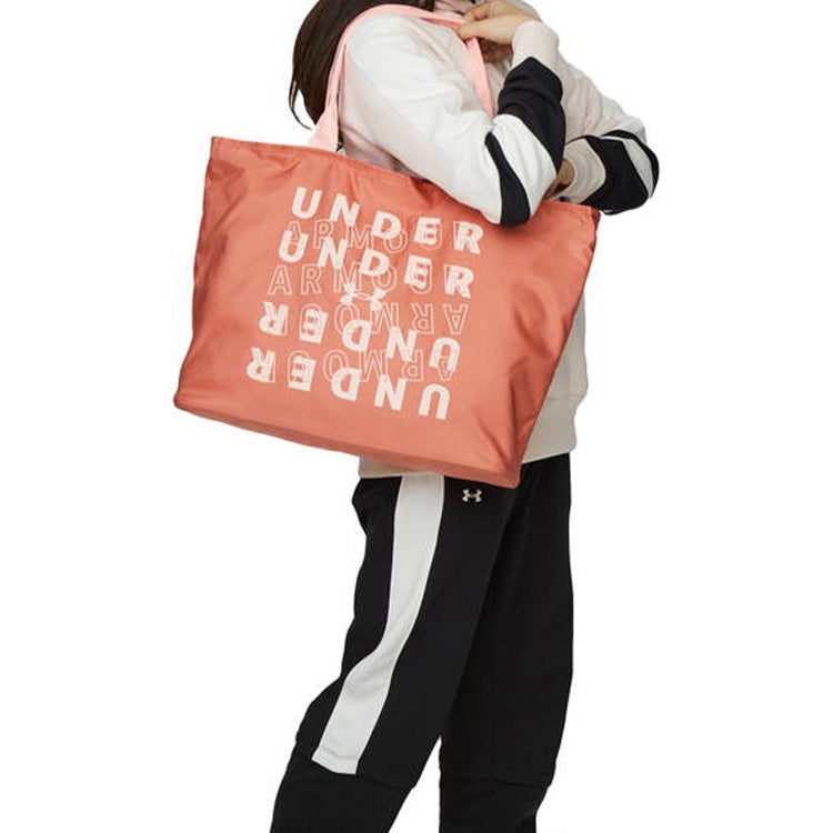 (WMNS) Under Armour Big Wordmark 2.0 Tote Bag 'Orange' 1292112-873 - 6