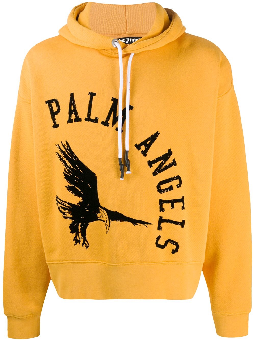 eagle logo print hoodie - 1