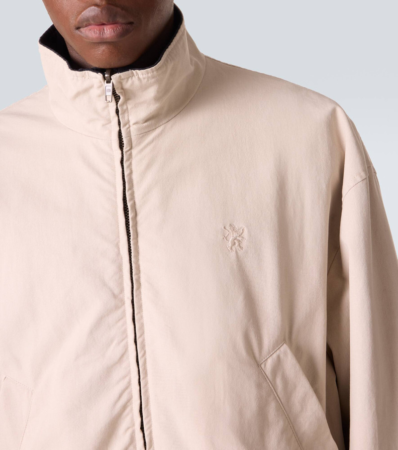 Reversible cotton-blend blouson jacket 6