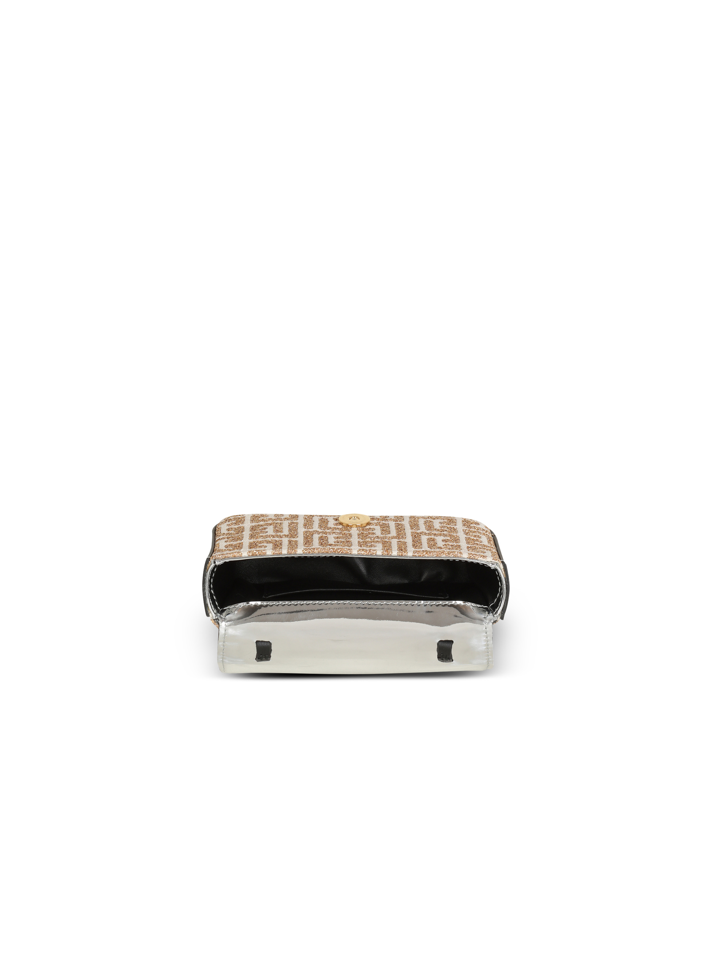 B-Buzz mini bag with lurex monogram - 5