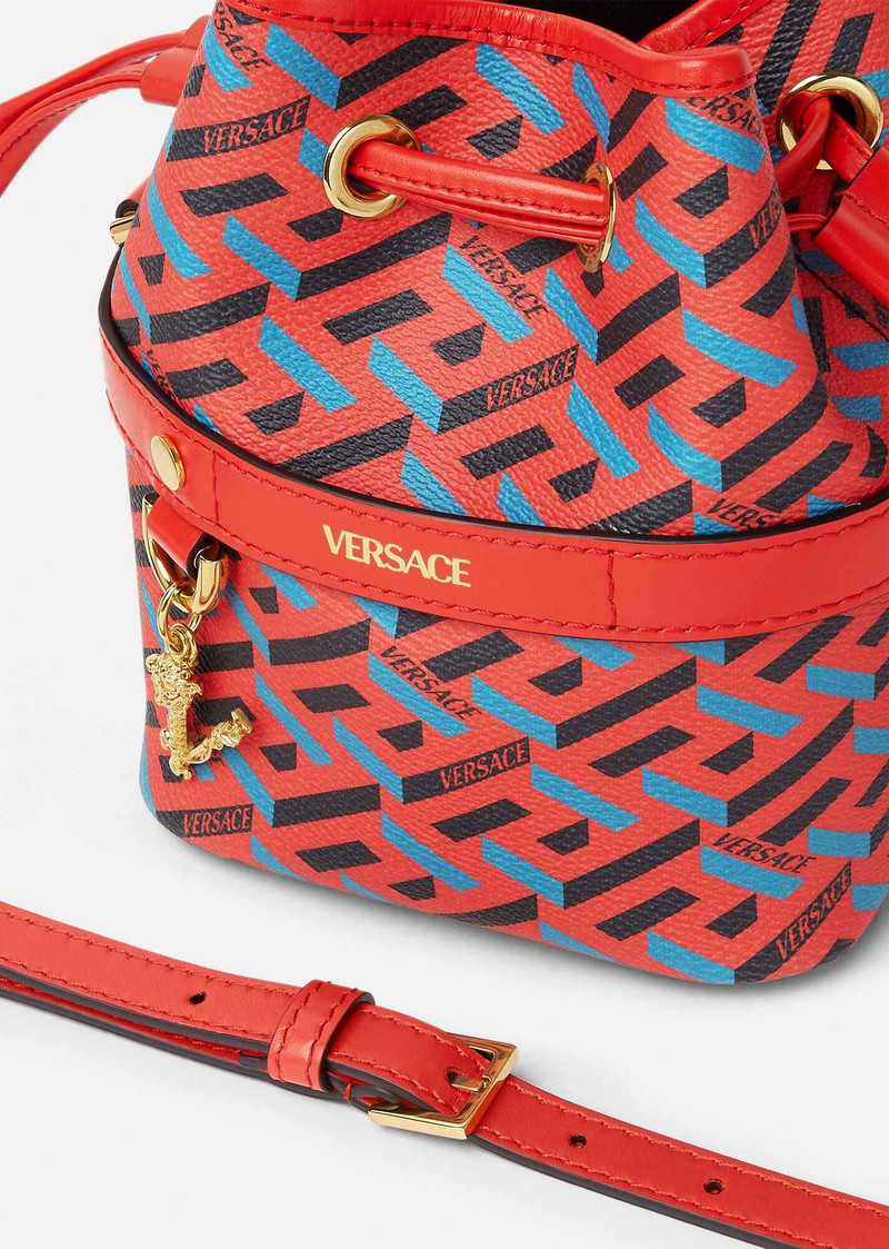 La Greca Signature Mini Bucket Bag 6