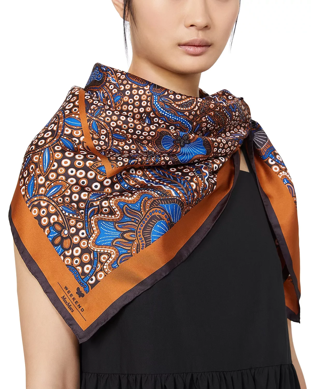 Square Silk Scarf - 1