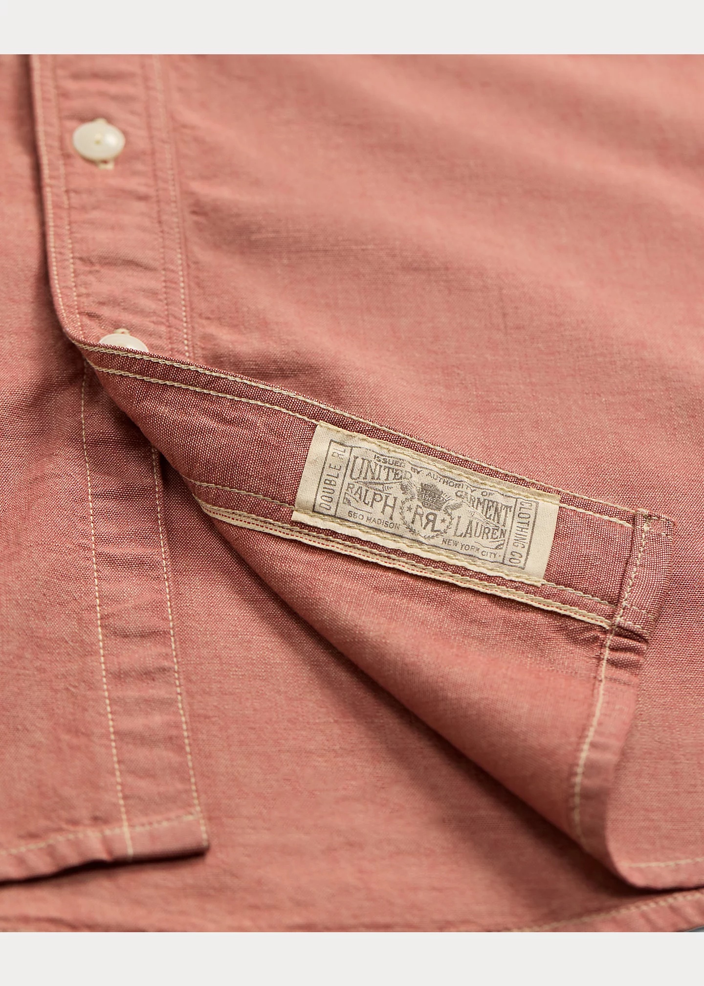 Selvedge-Detailed Chambray Workshirt - 4