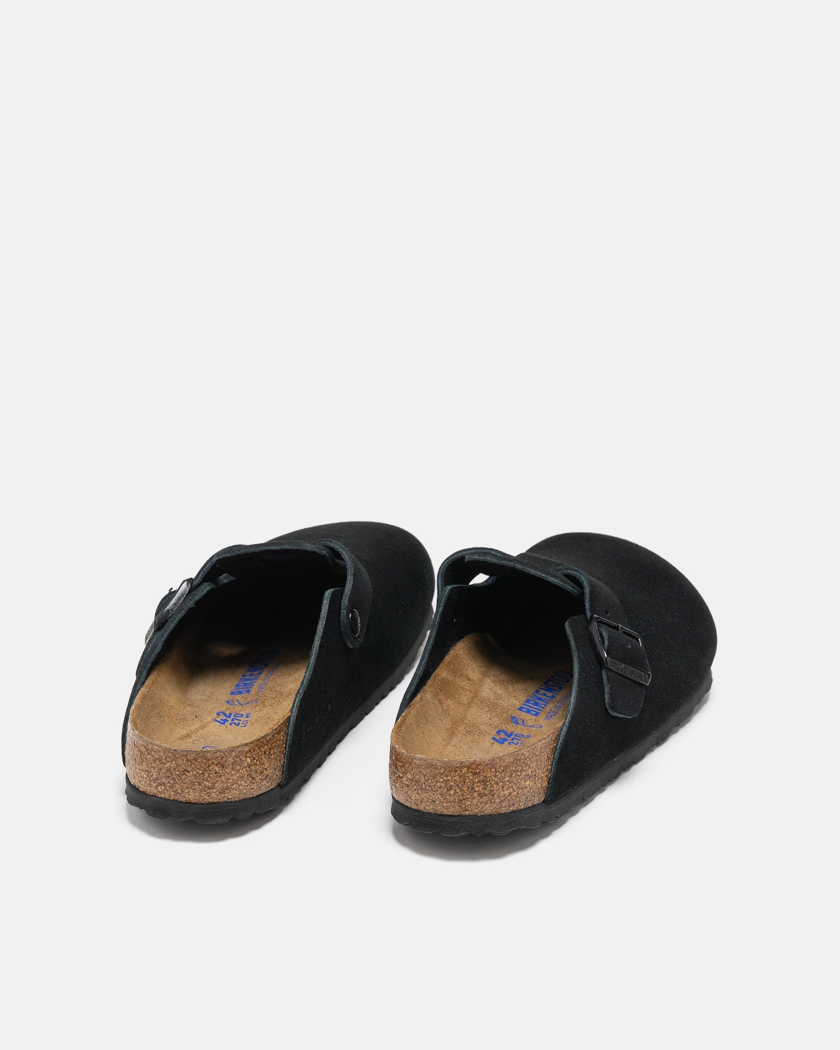 Boston Soft Footbed Black Suede - 3