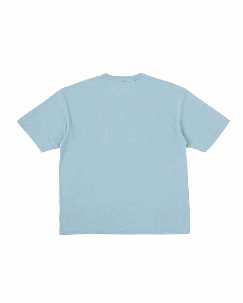 AMPLUS TEE S/S LT.INDIGO - 2