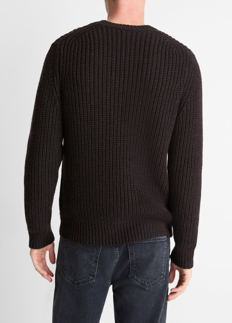 Vince Utility Shaker Merino Wool Sweater outlook