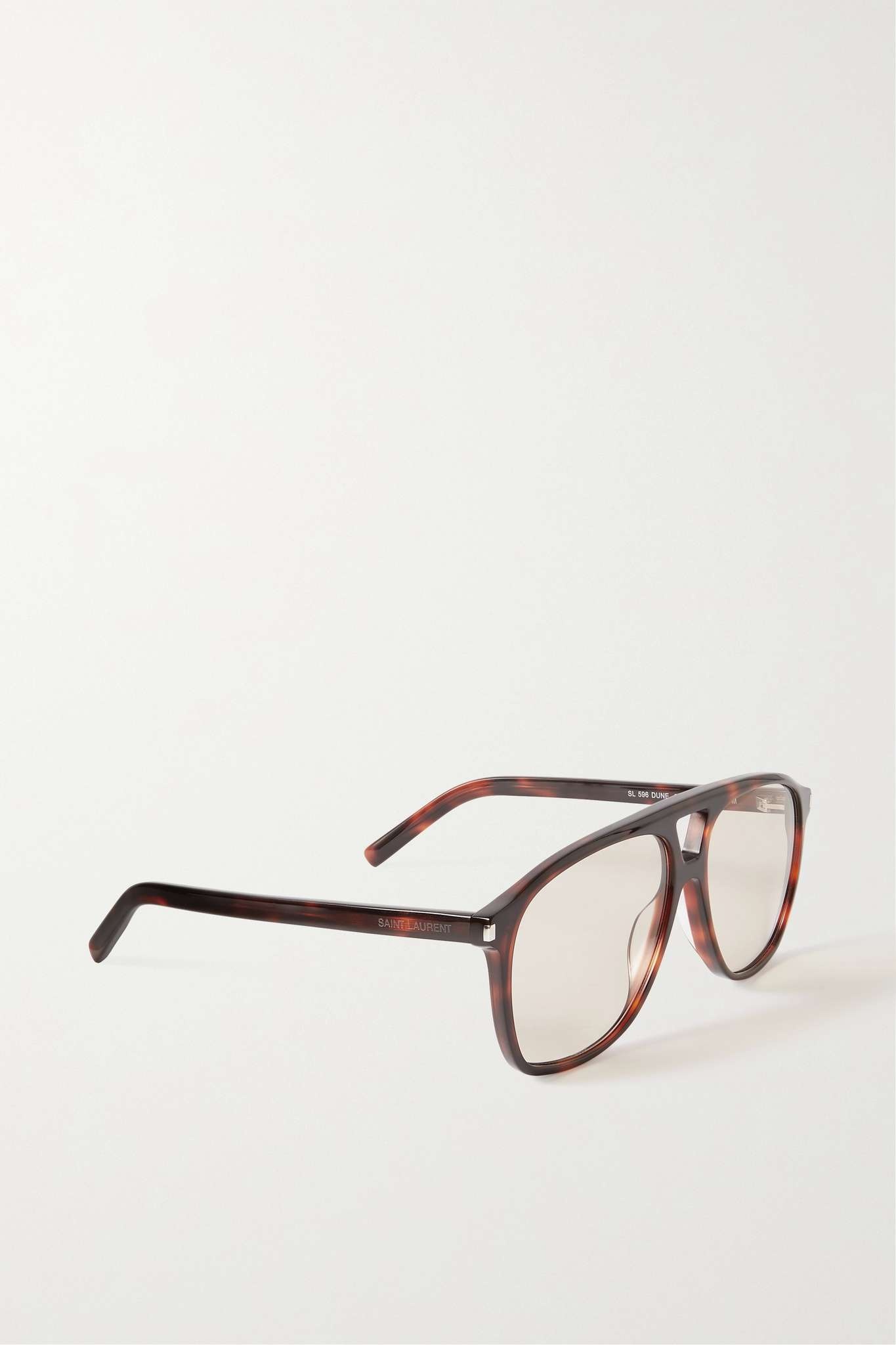 Dune aviator-style tortoiseshell acetate sunglasses - 3