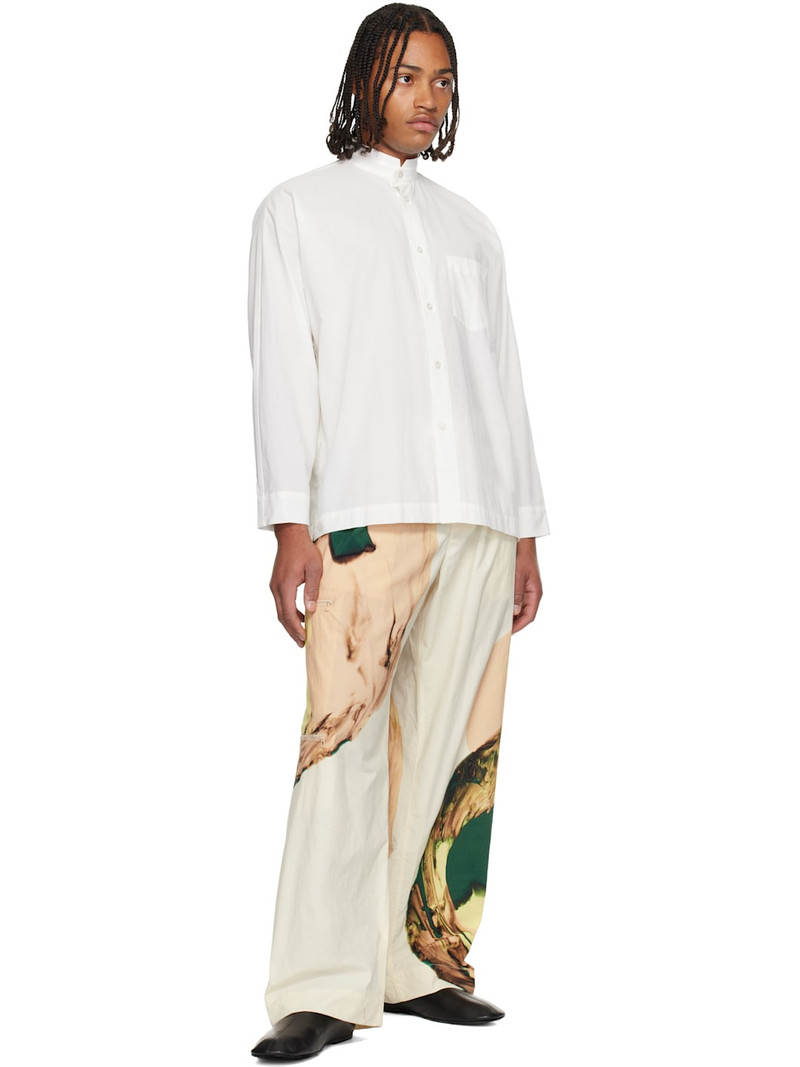 ISSEY MIYAKE Beige Agate Trousers outlook