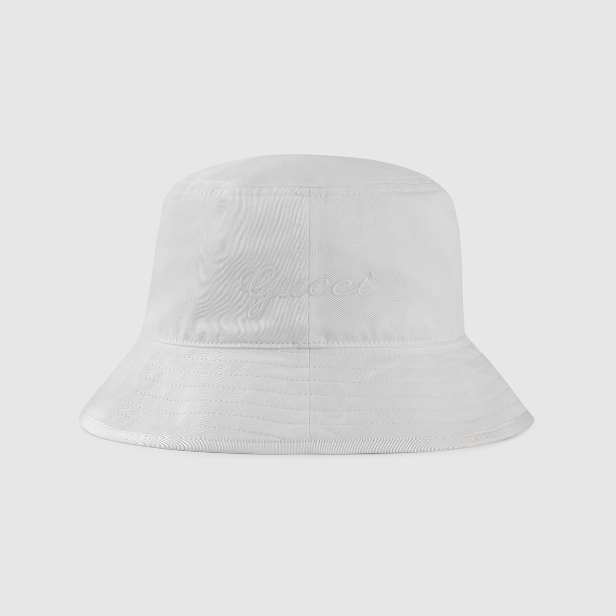 Cotton bucket hat with embroidery - 2