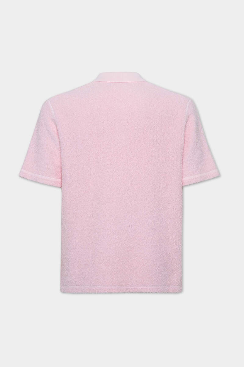 DSQUARED2 DYED TENNIS FIT POLO SWEATSHIRT outlook