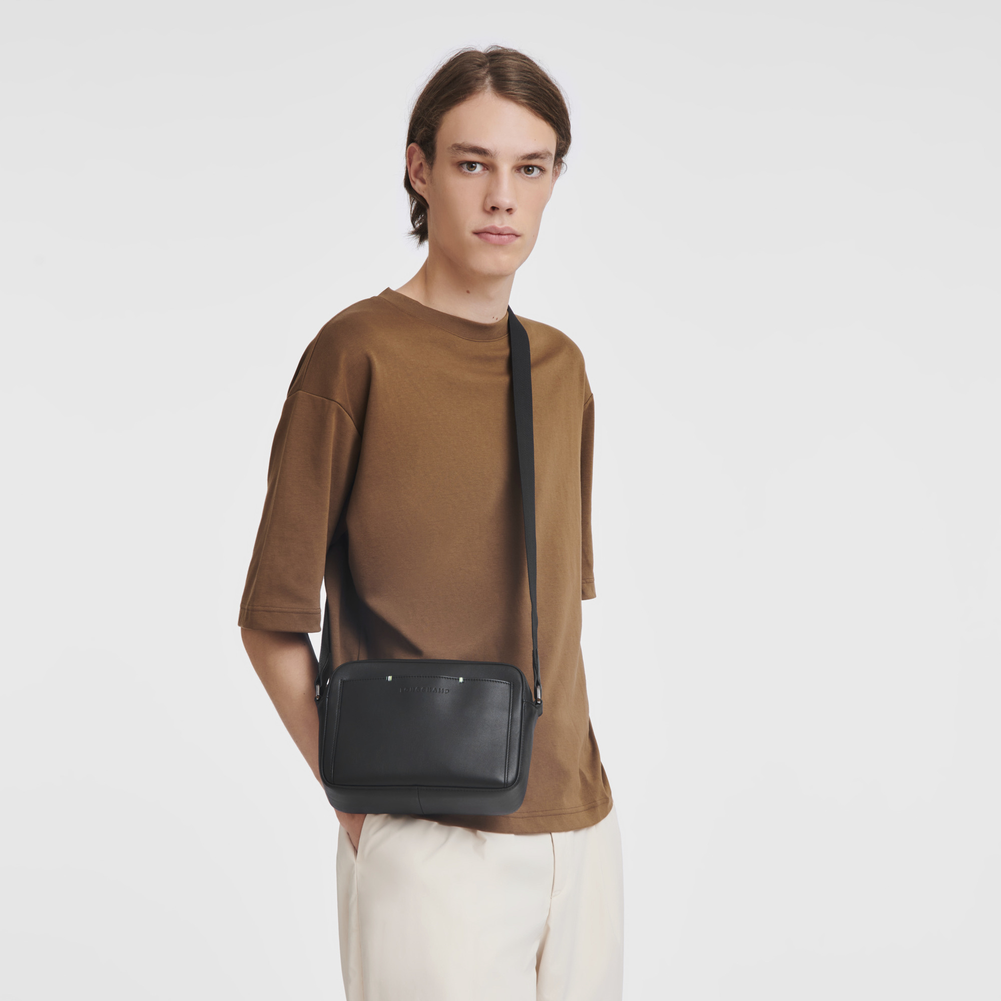Longchamp sur Seine Camera bag Black - Leather - 2